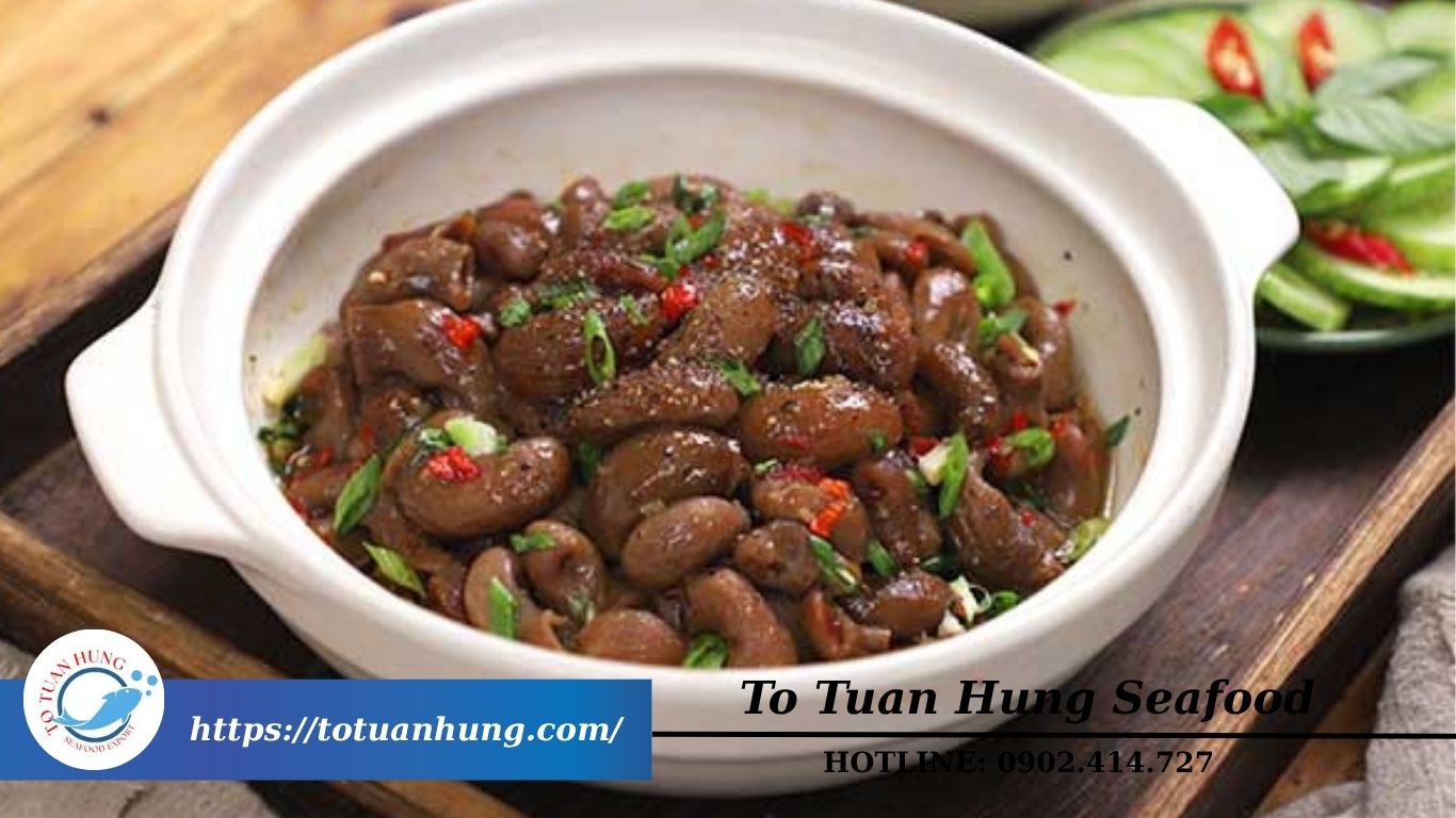 bao tử cá kho tiêu