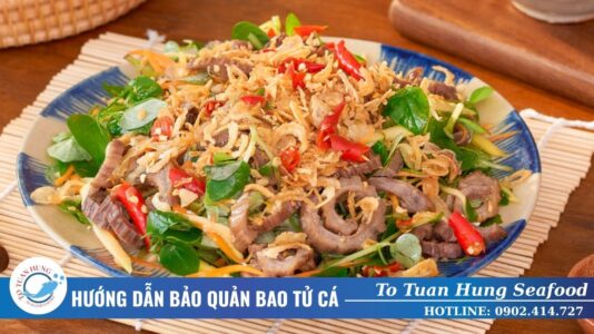 hướng dẫn bảo quản bao tử cá