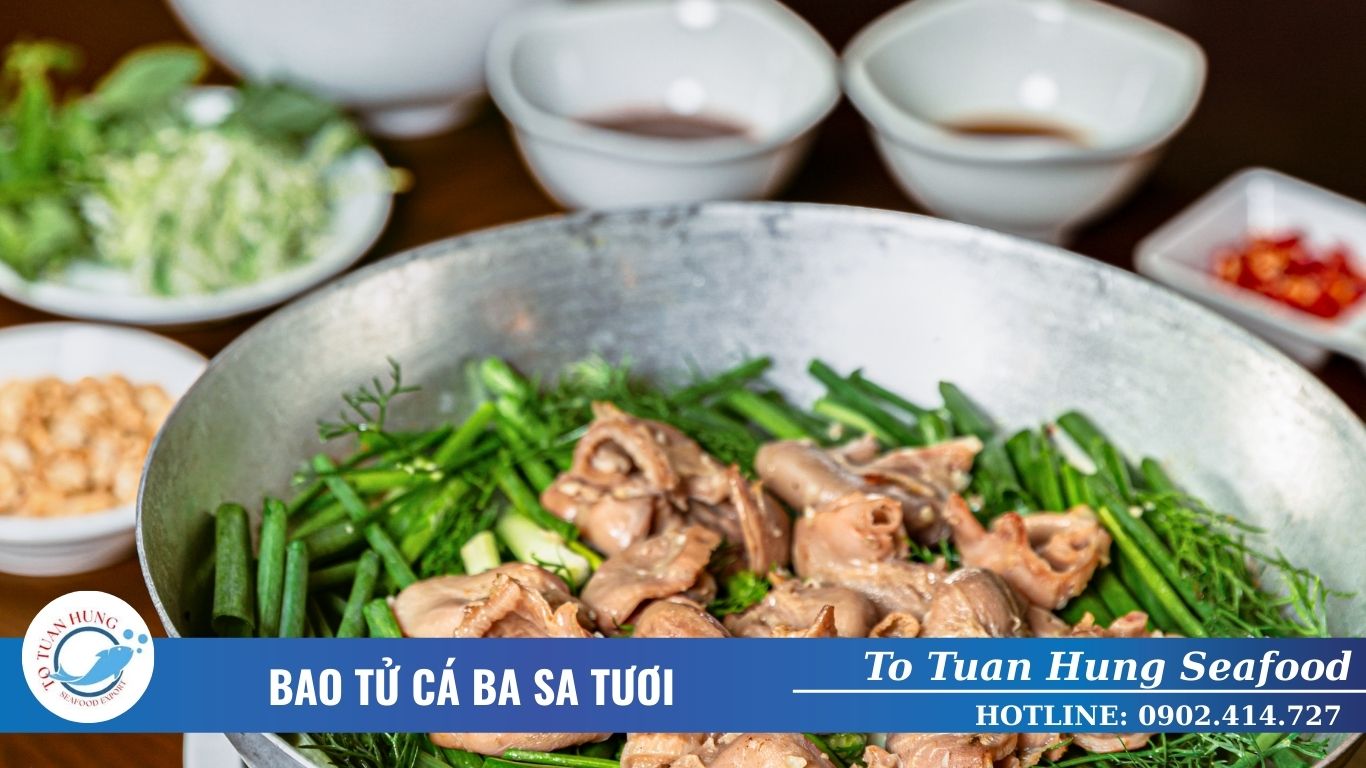 bao tử cá ba sa tươi