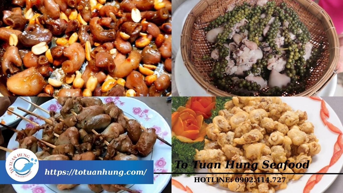 Các món ăn ngon từ bao tử cá ba sa