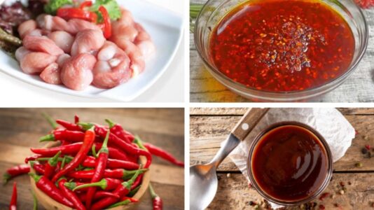 bao tử cá basa nướng