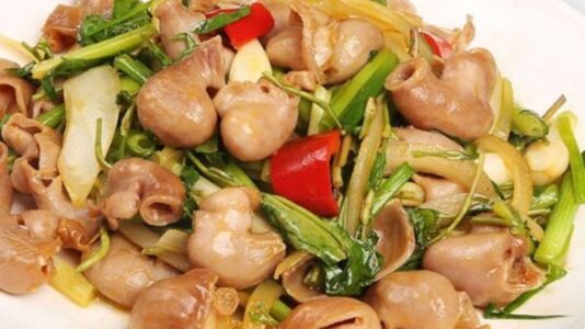 cách làm sạch bao tử cá ba sa