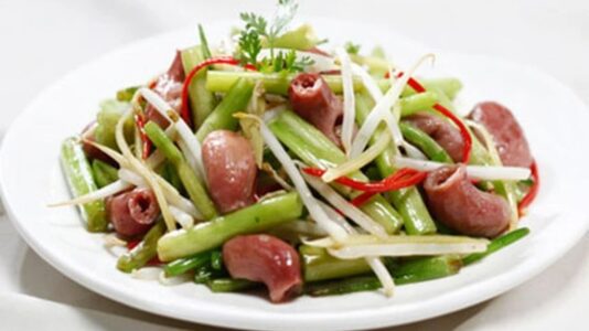 món ngon với bao tử cá ba sa