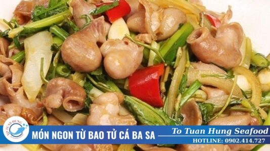món ngon mỗi ngày từ bao tử cá ba sa