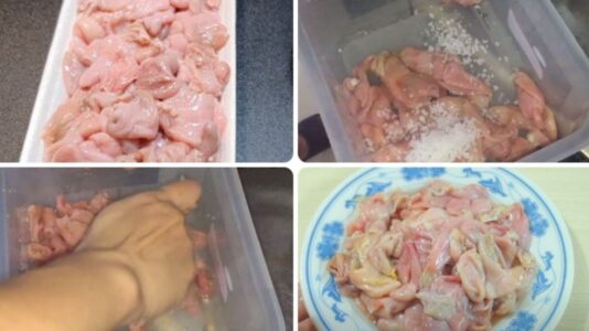 bao tử cá basa xào ớt chuông