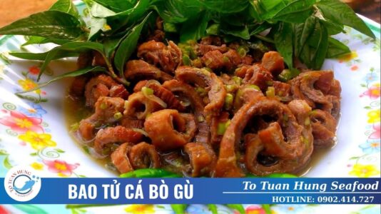 bao tử cá bò gù​