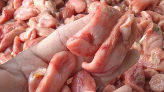 bao tử cá nướng