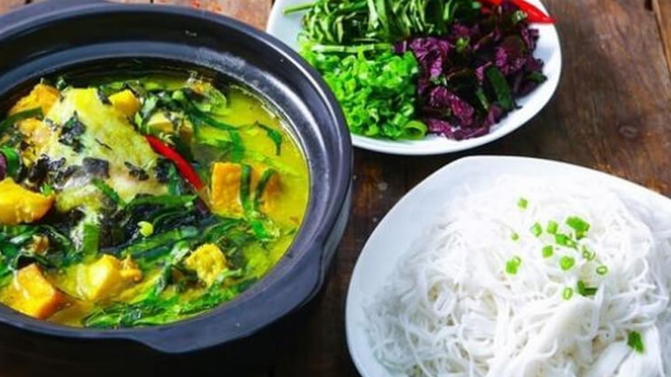 Cá chình om đậu