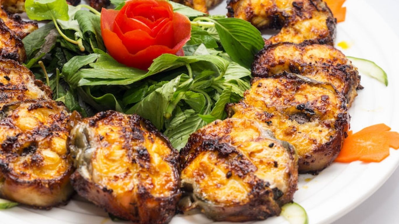 Cá chình biển nướng