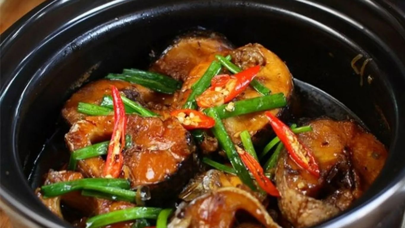 Cá mú đỏ kho tộ