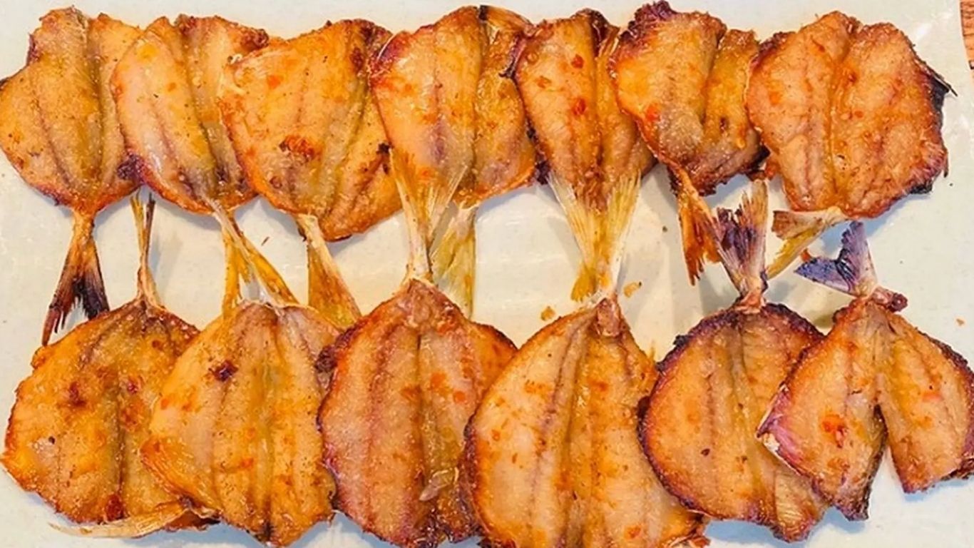 Khô chỉ cá vàng chiên giòn