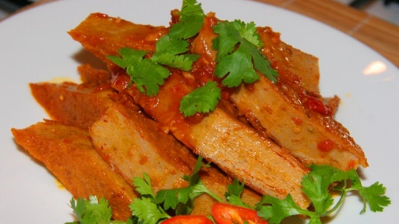 Chả cá sốt cà chua