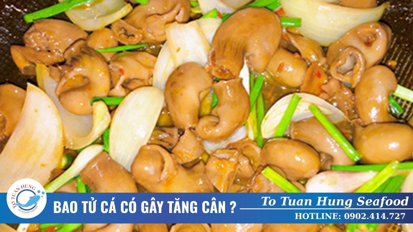 Bao tử cá có gây tăng cân không? Giải đáp chi tiết từ góc nhìn dinh dưỡng